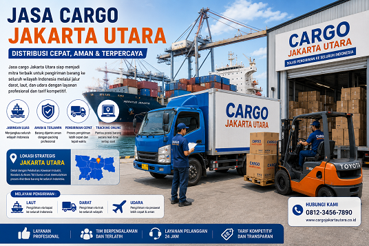 Jasa Cargo Jakarta Utara Andalkan Distribusi Cepat Melalui Jalur Laut dan Darat